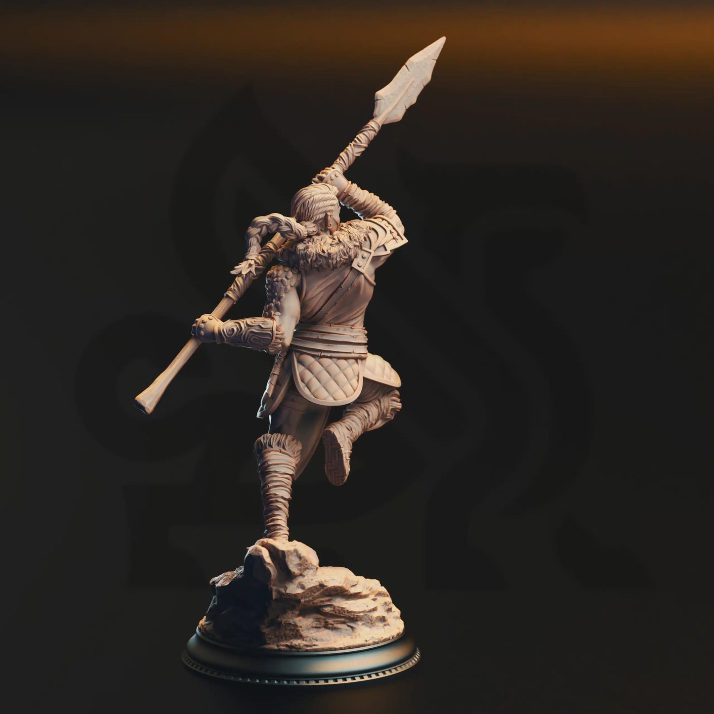Illyria Spineshatter – Half-Dragon Barbarian