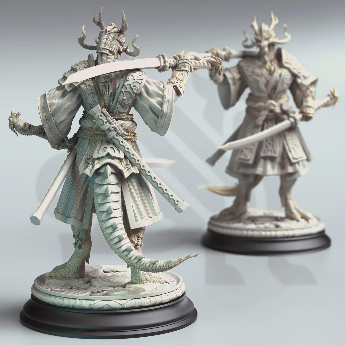 Ryuma – Eastern Dragonborn Samurai