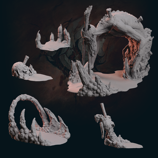 Terrain Pack - Noxious Fleshgardens