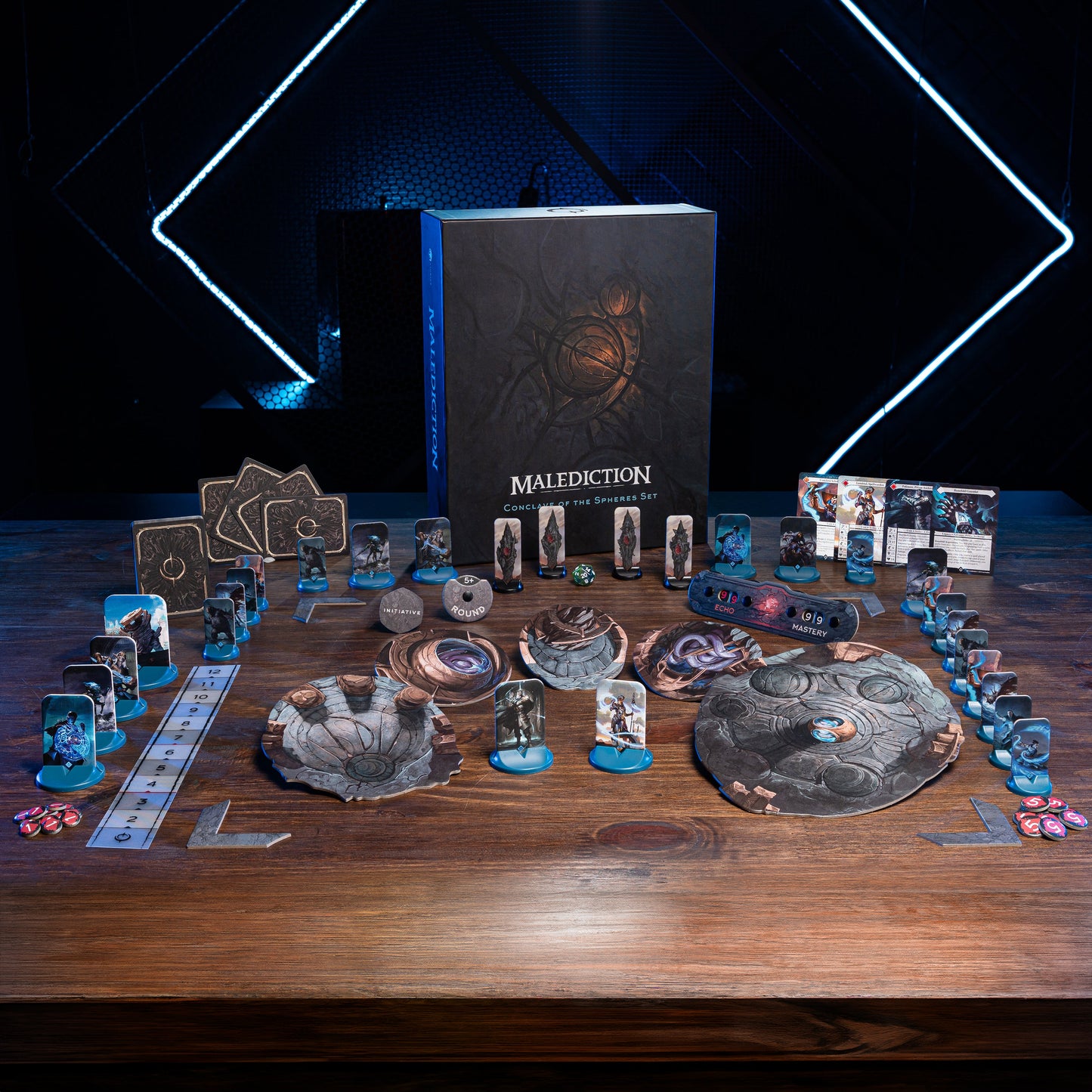 Conclave of the Spheres faction box in Malediction bundle