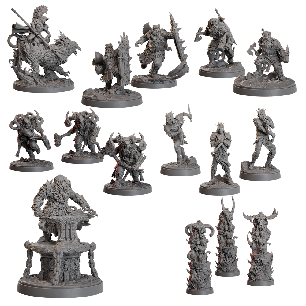 Miniature Pack - Auric Evenhand