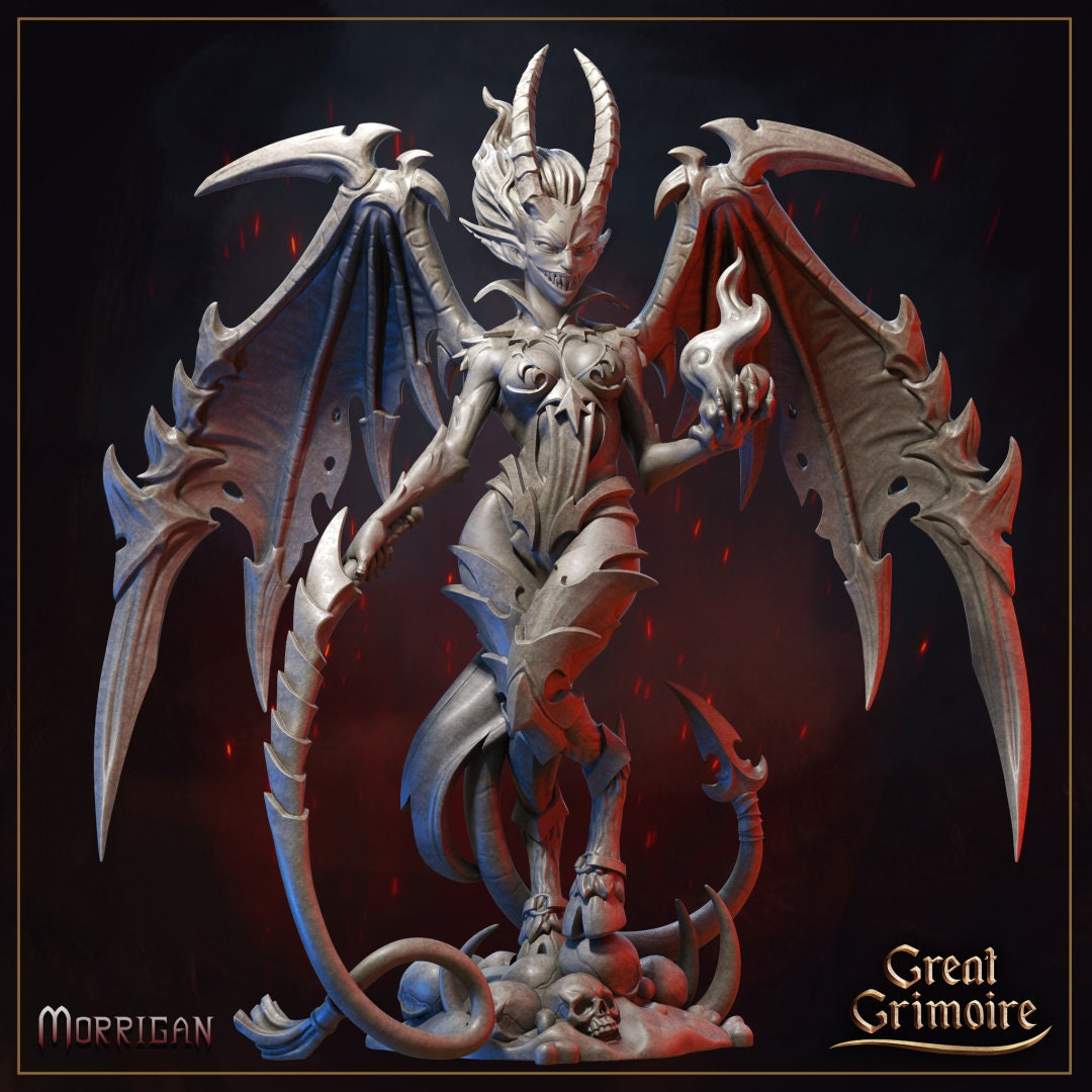 Morrigan, the Beguiling Succubus
