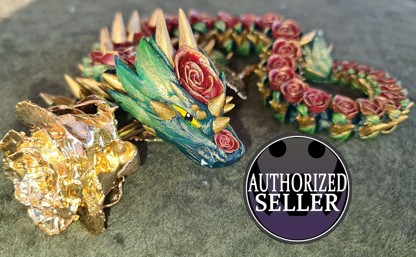 Articulated Rose Dragon