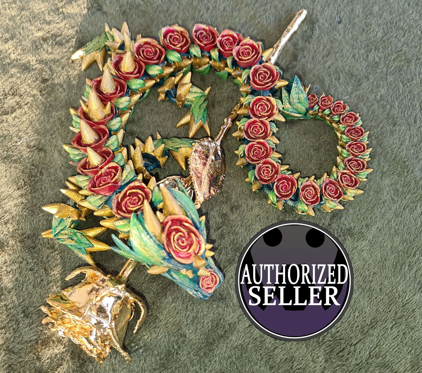 Articulated Rose Dragon