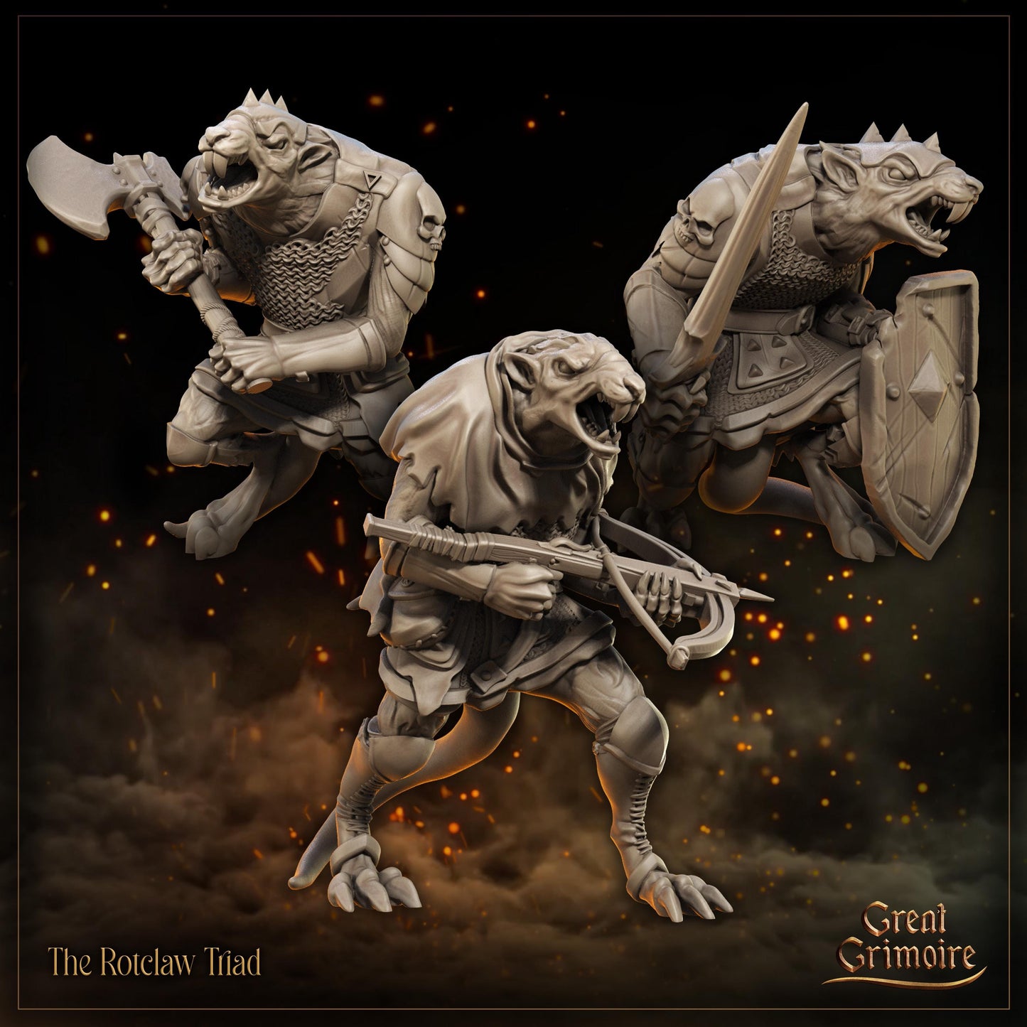The Rotclaw Triad