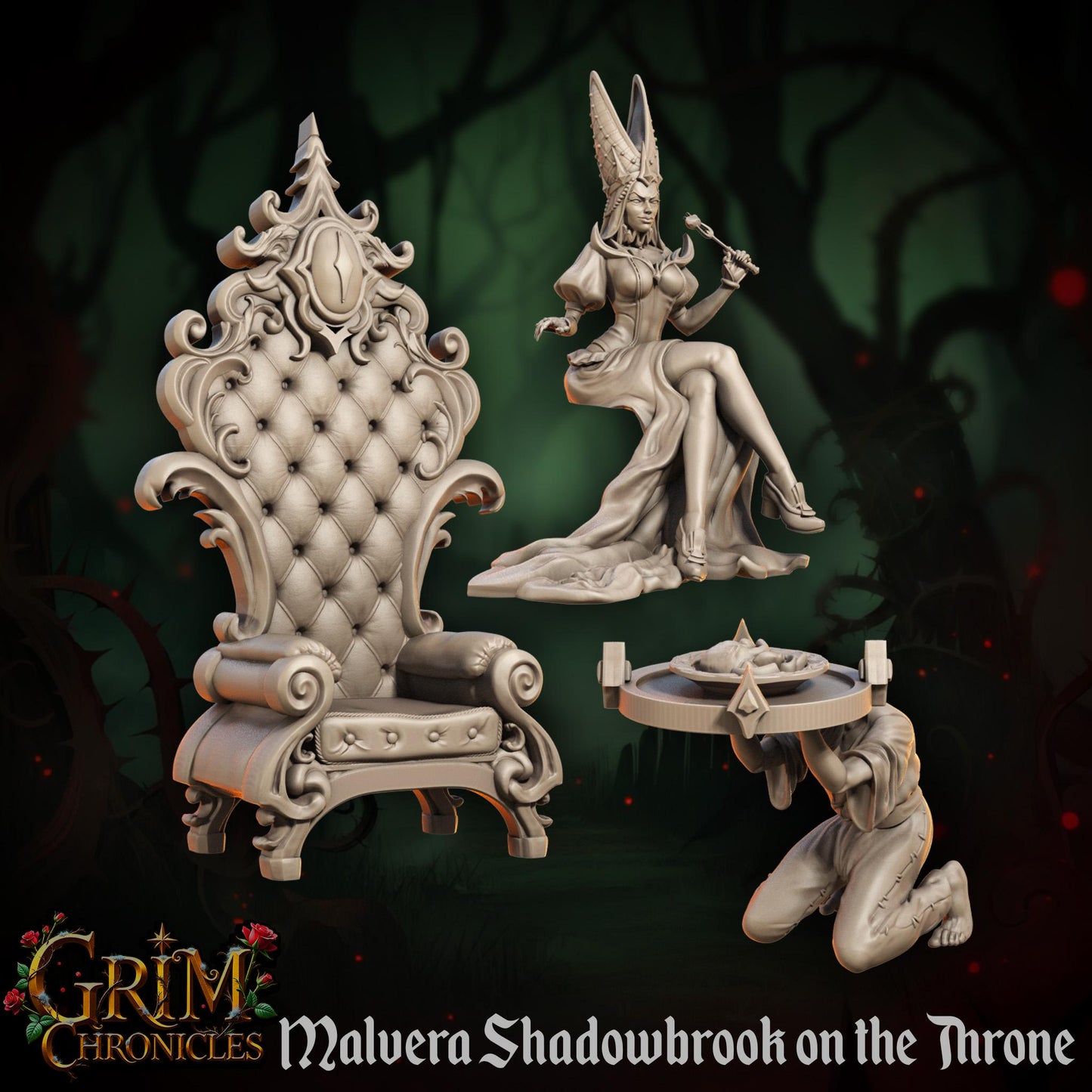 Malvera Shadowbrook on the Throne