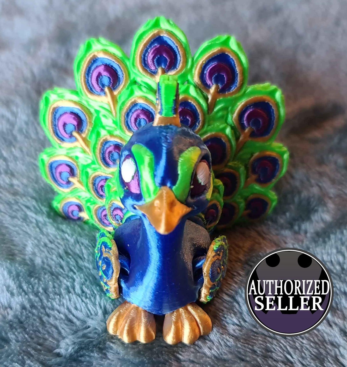 Articulated Peacock