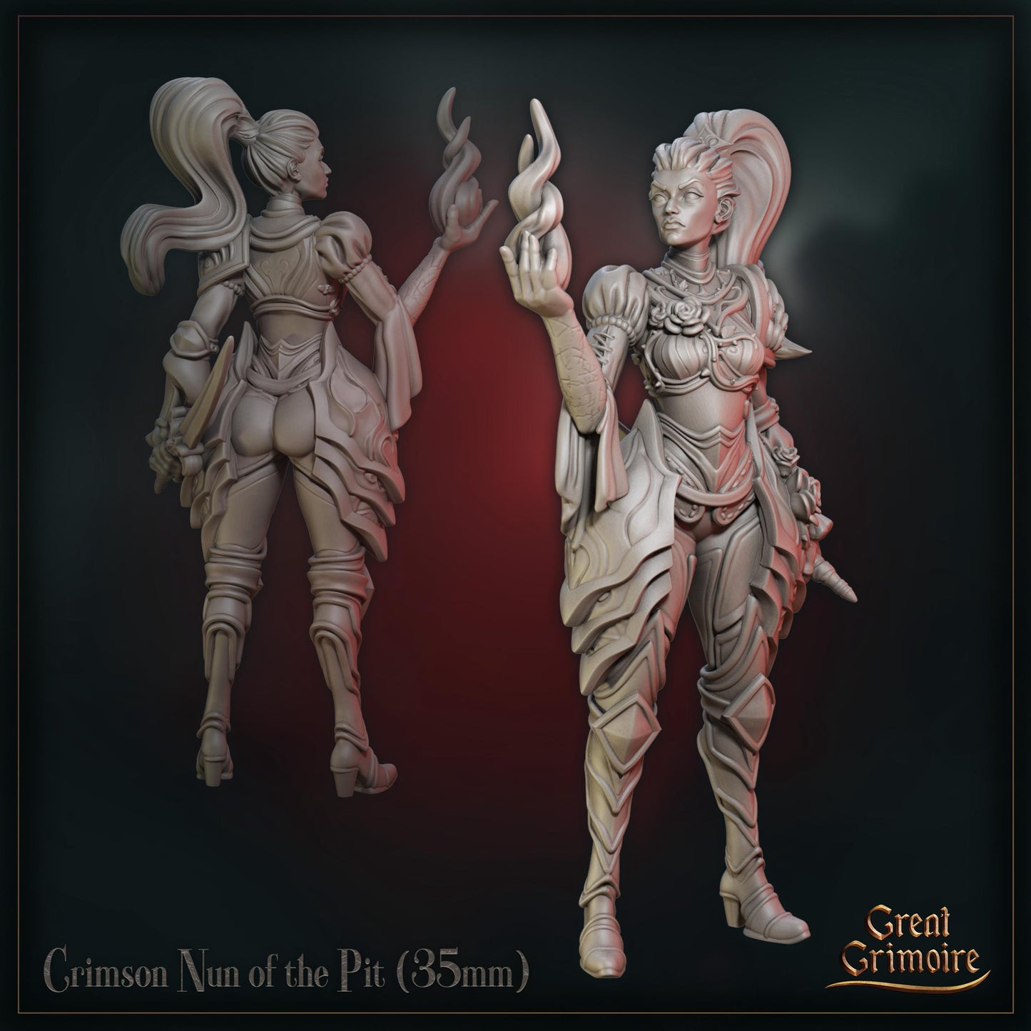 Crimson Nun of the Pit