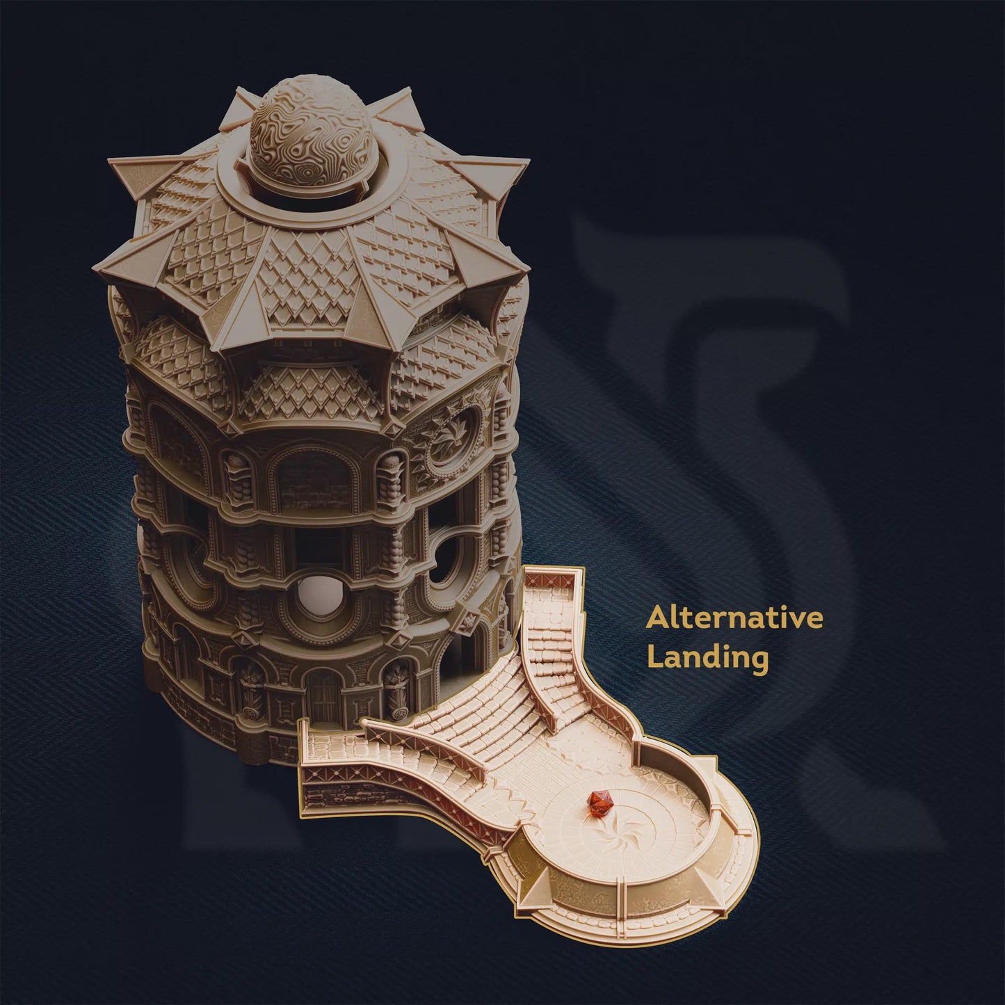 The Spire of Glanion – Sunspire Temple (Playable Dicetower)