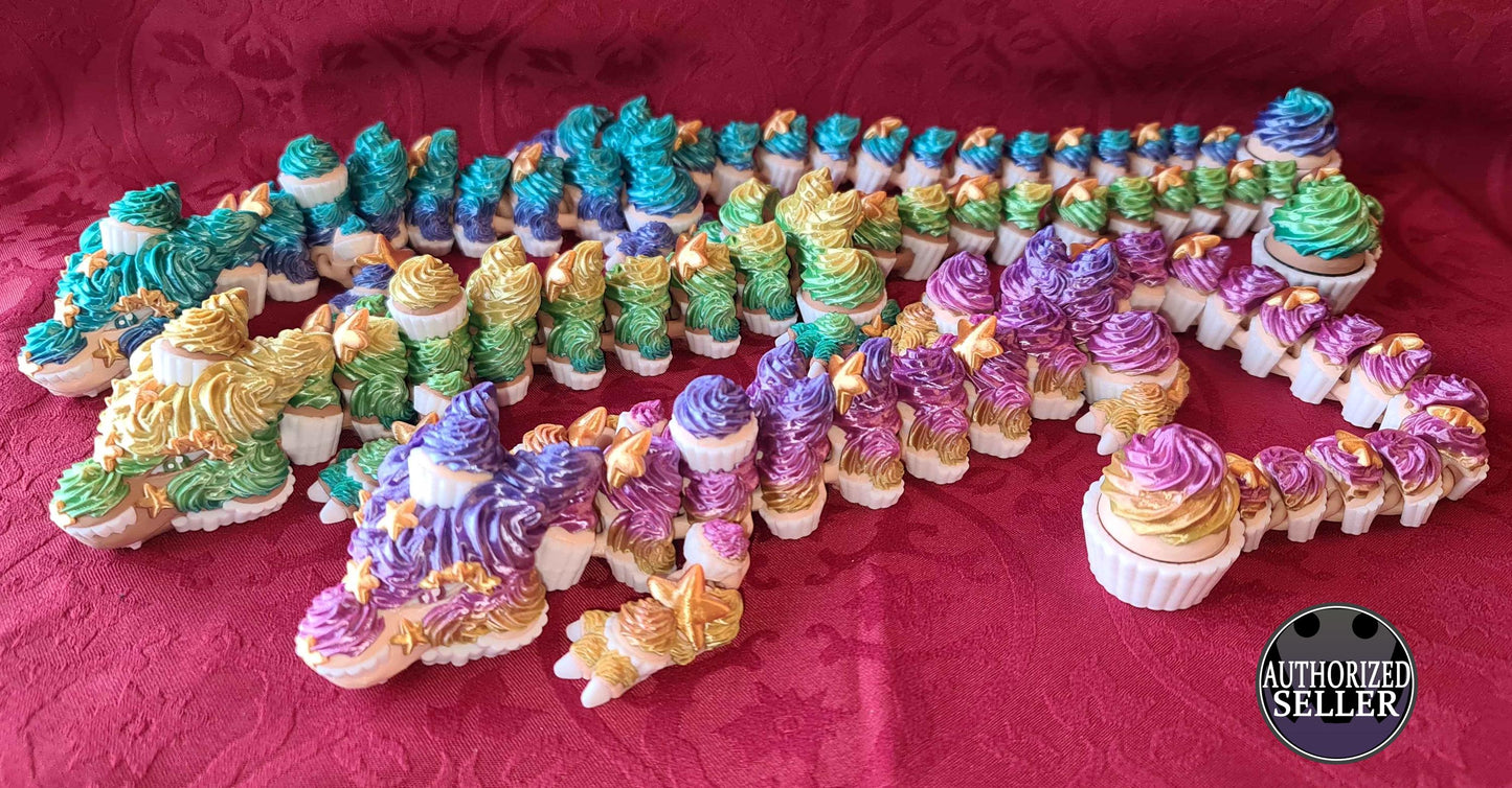Articulated Birthday Cake Dragon