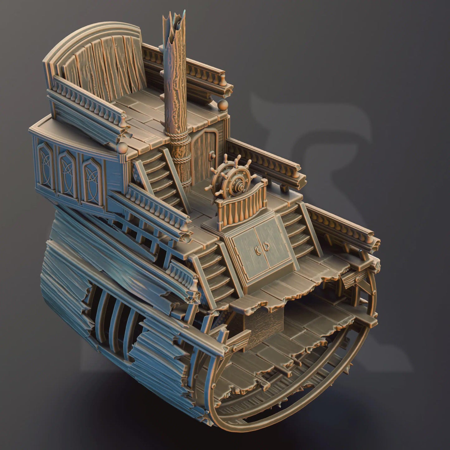 The Damned Galleon – Shipwreck Terrain Set