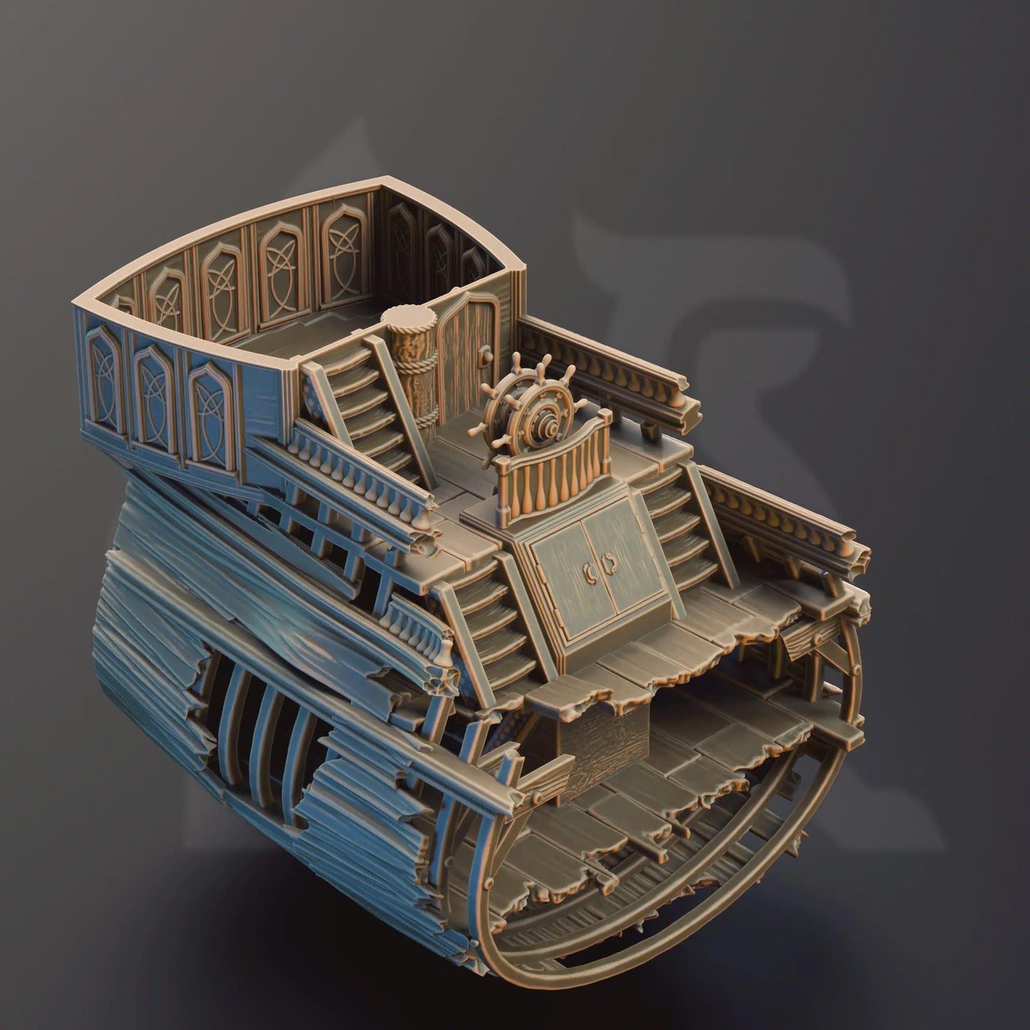 The Damned Galleon – Shipwreck Terrain Set