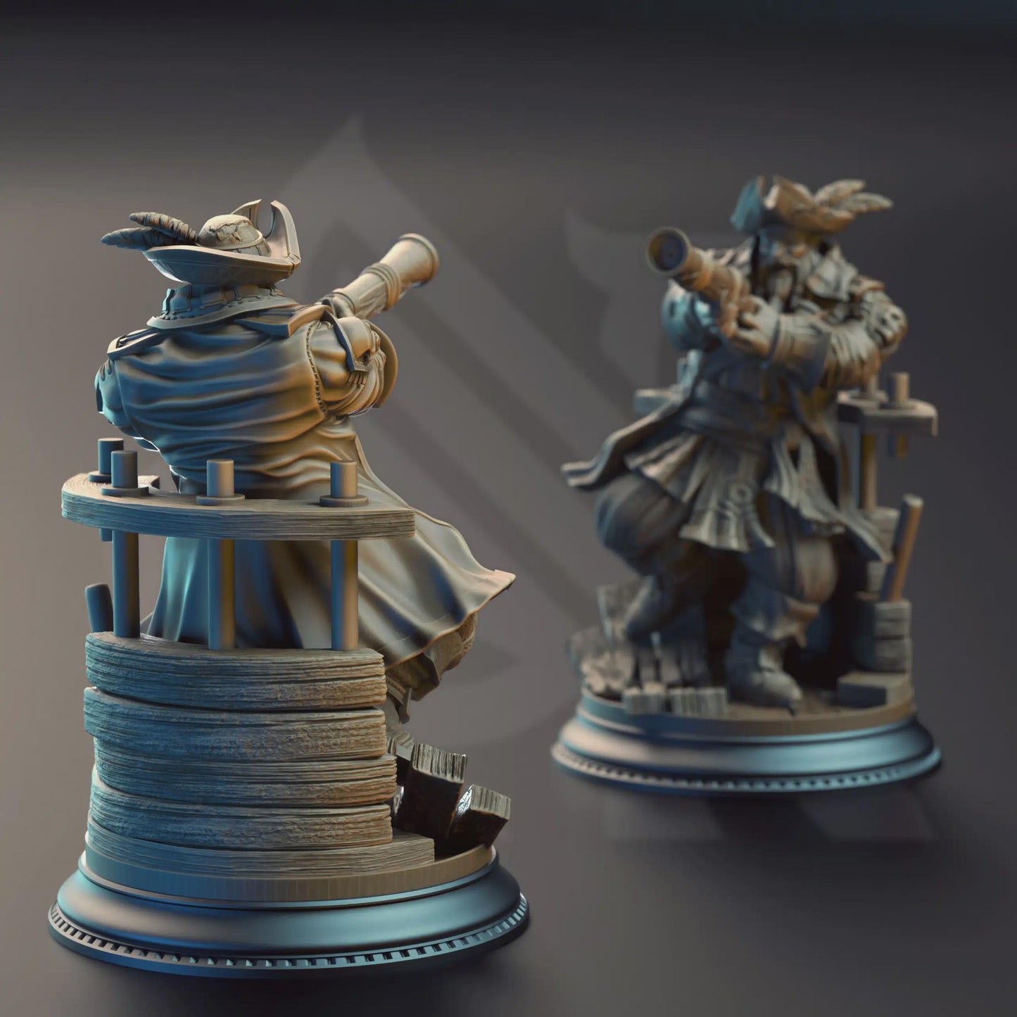 Baradin Blackbeard – Captain of the Gilded Seahorse