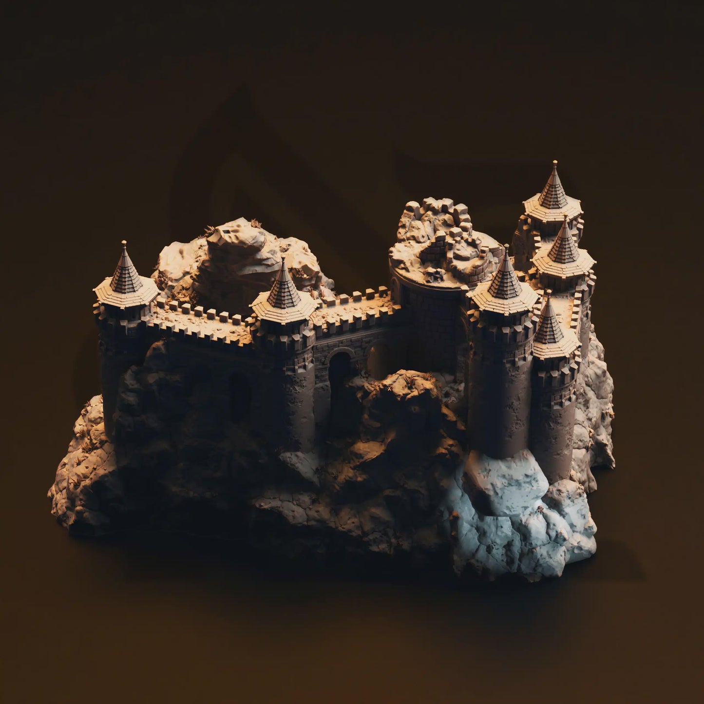 Dragonmaw Keep – Mountain Keep Terrain Set