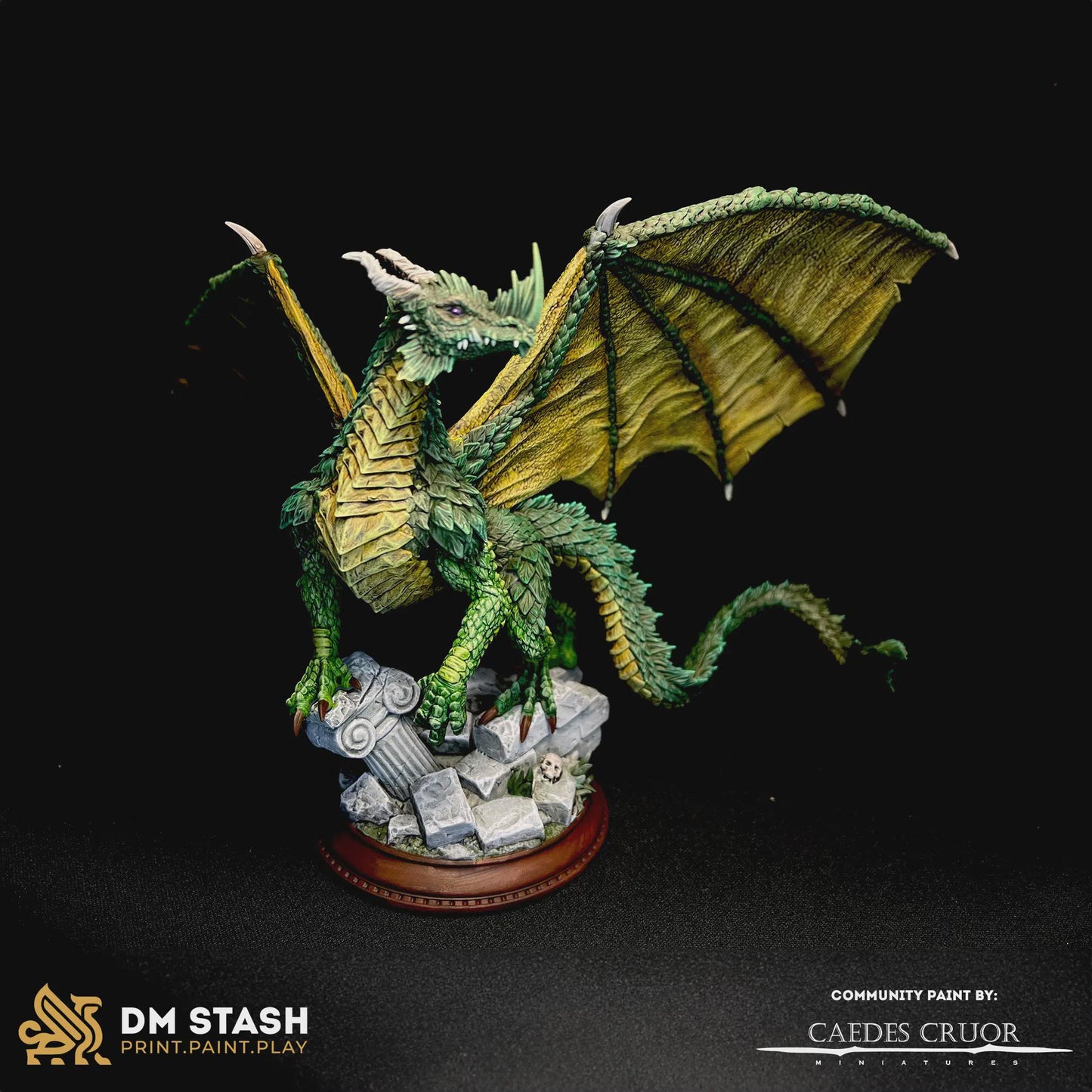 Midorius the Broken – Juvenile Green Dragon