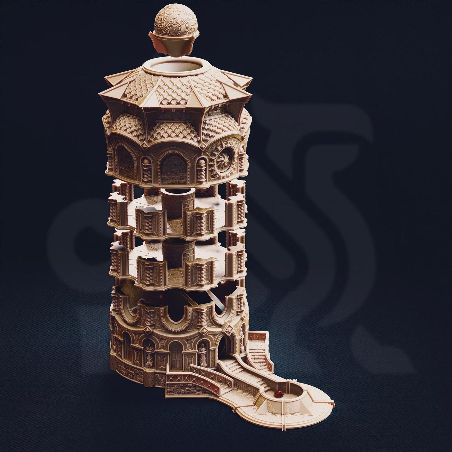 The Spire of Glanion – Sunspire Temple (Playable Dicetower)