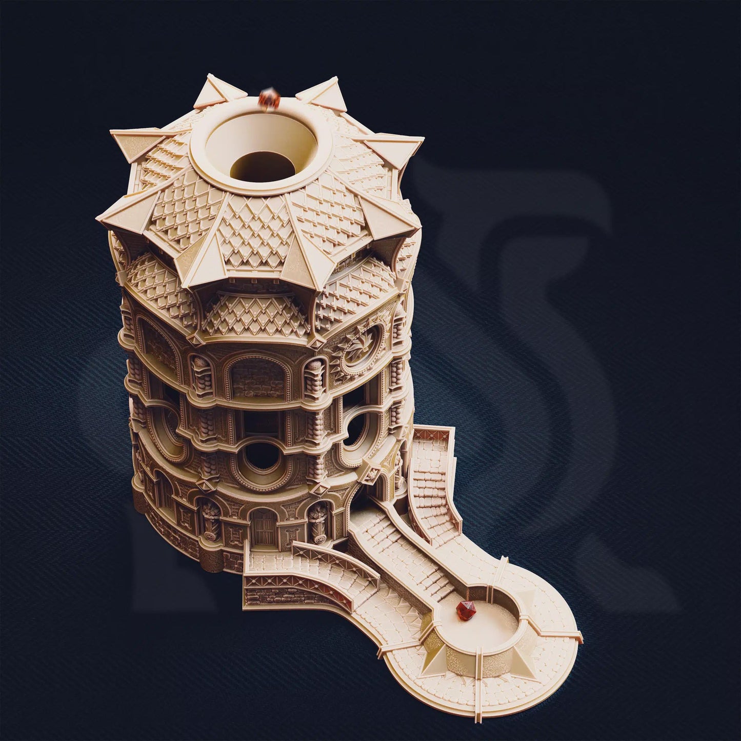 The Spire of Glanion – Sunspire Temple (Playable Dicetower)