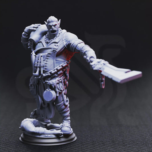 Gunthrak Destraz – Half-Orc Vampiric Chef