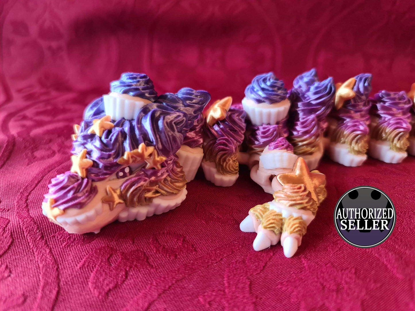 Articulated Birthday Cake Dragon