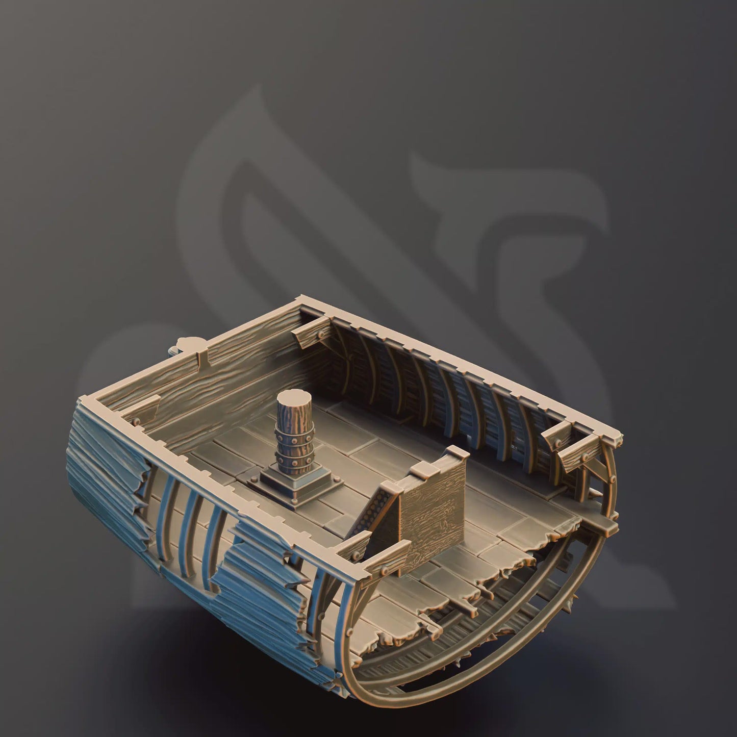 The Damned Galleon – Shipwreck Terrain Set