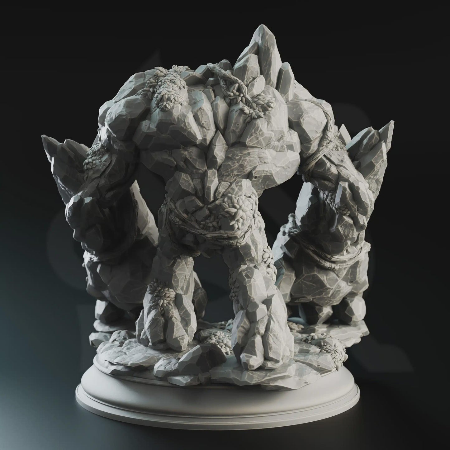 The Three Faces – Elemental Golems