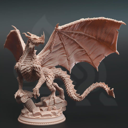 Midorius the Broken – Juvenile Green Dragon