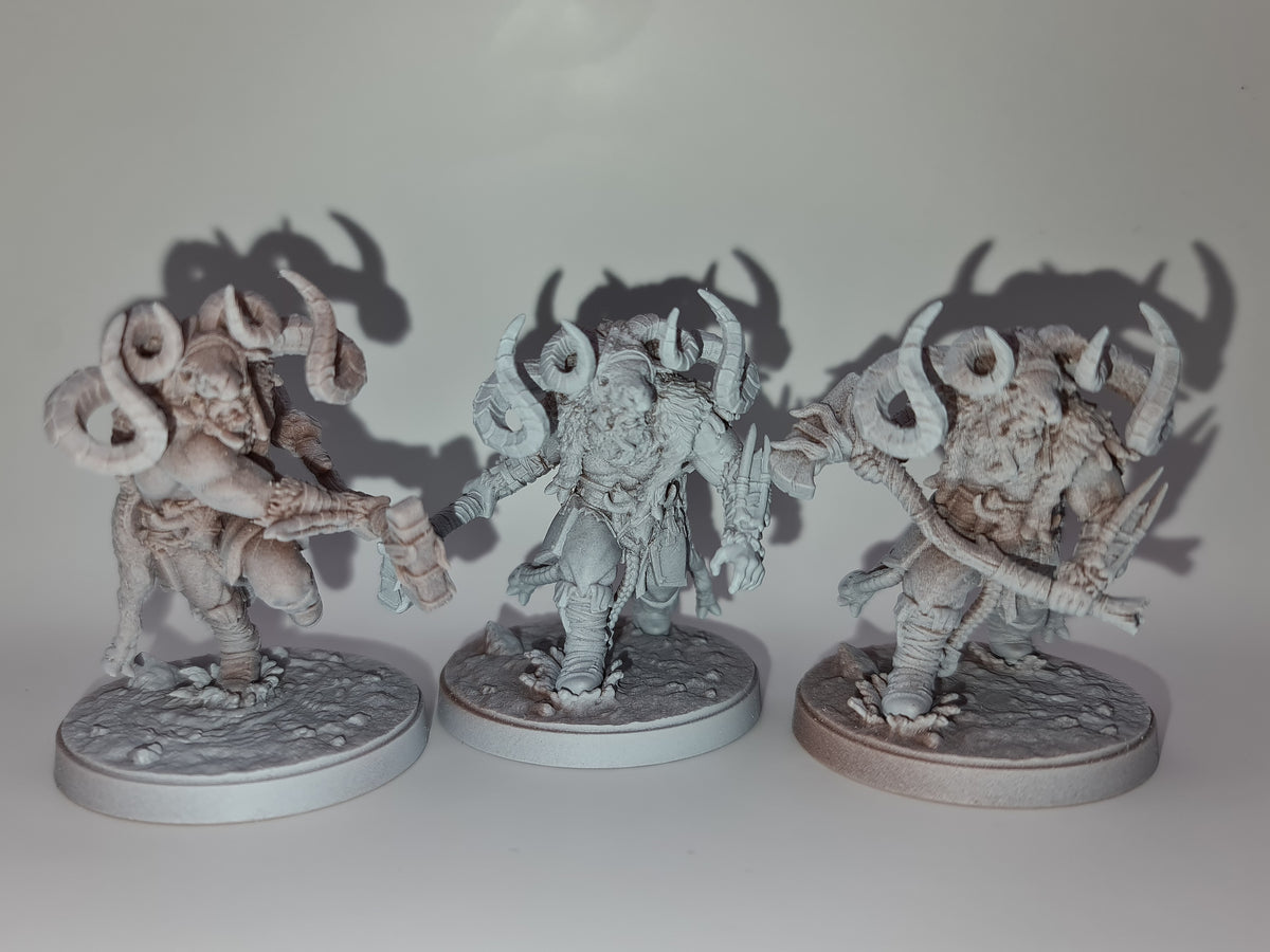 Miniature Pack - Thundersteps, a high-detail 3D printed resin RPG miniature by PrintCraft Creations – product image 4